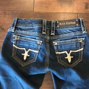 Rock revival skinny jeans size 26